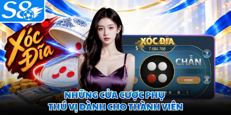 Những cửa cược phụ thú vị dành cho thành viên