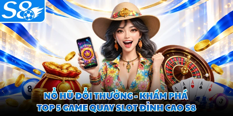 Nổ Hũ Đổi Thưởng - Khám Phá Top 5 Game Quay Slot Đỉnh Cao S8